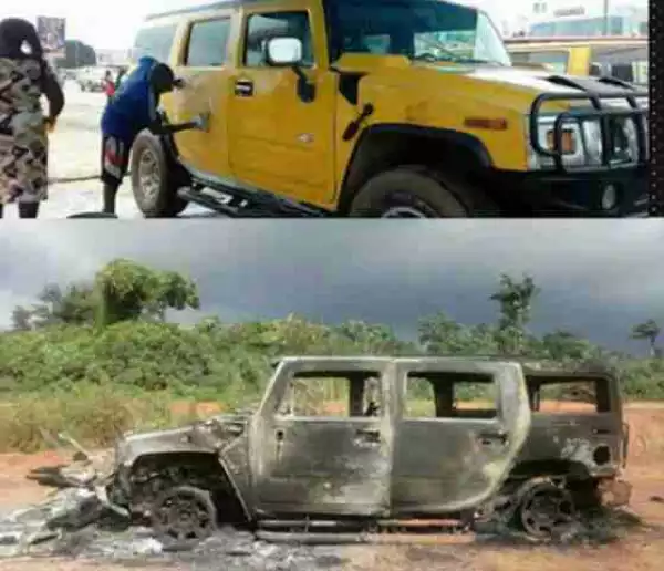 See Photo Of Brand New Range Rover Popular Nigerian Bishop Got Two Days After His Hummer Went Up In Flames